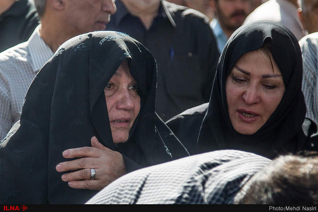 مراسم تشییع پیکر محمد بسته‌نگار