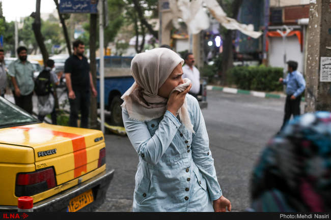 طوفان در تهران