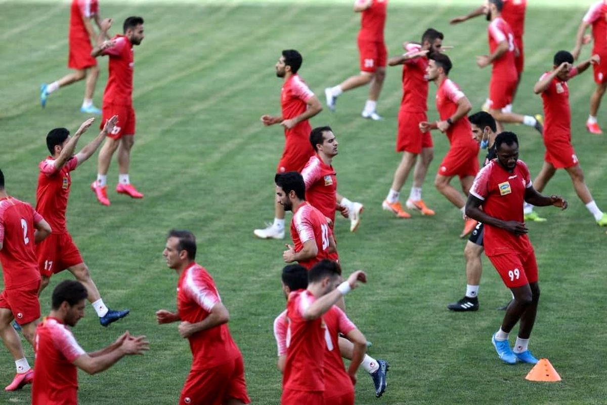 تصاویری از تمرین عصر امروز پرسپولیس


