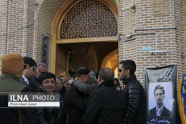 تشییع پیکر شهدای سقوط هواپیمای اوکراینی/ سبزوار