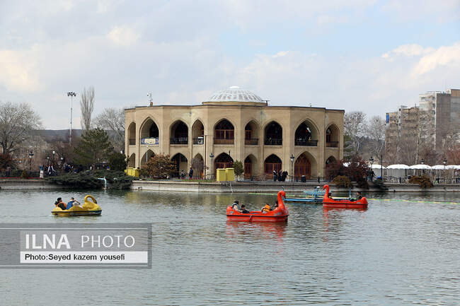 گردشگران نوروز در تبریز