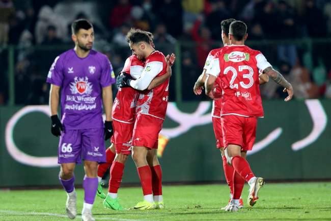 گزارش تصویری: پیروزی شیرین پرسپولیس در آخرین ایستگاه نیم فصل