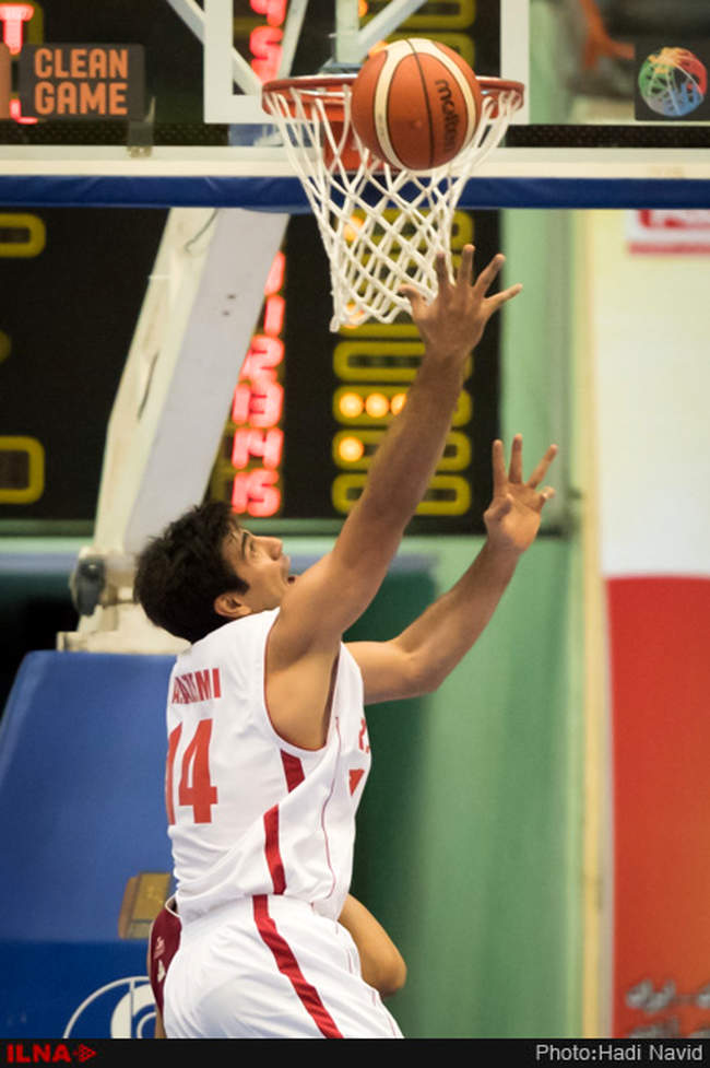 مسابقات بسکتبال آسیا چلنچ /ایران - قطر