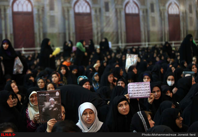  مراسم هفتمین روز درگذشت آیت الله هاشمی رفسنجانی/1