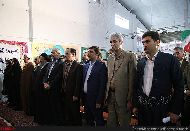 افتتاحیه هشتمین نمایشگاه بین المللی کتاب کردستان 