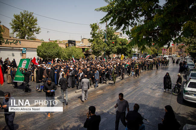 آیین تاسوعای حسینی در قزوین