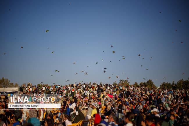 جشنواره پرواز بادبادک‌ها در قزوین