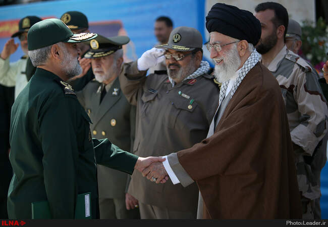 مراسم دانش‌آموختگی دانشجویان دانشگاه امام حسین(ع) با حضور فرمانده کل قوا