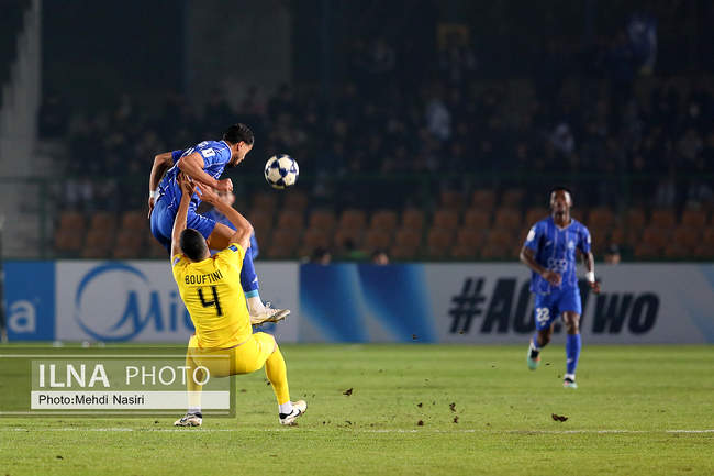 دیدار تیم ‌های فوتبال استقلال ایران و الوصل امارات