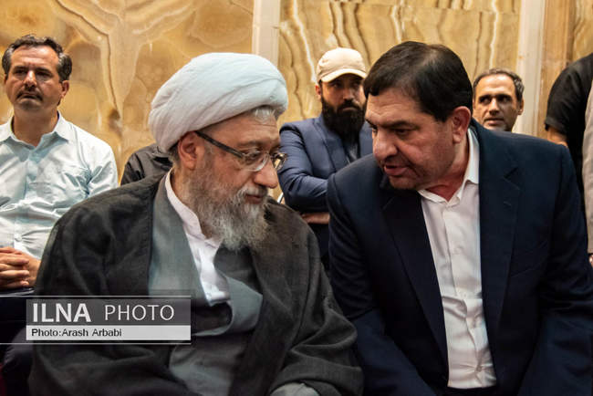 مراسم بزرگداشت مرحوم احمد توکلی با حضور رییس جمهور 