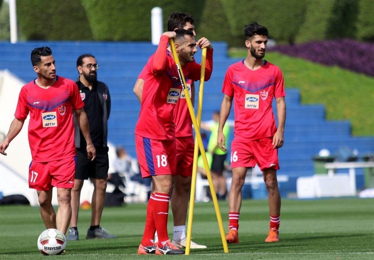 حاشیه اردوی پرسپولیس در قطر