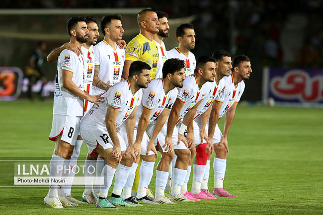 دیدار تیمهای فوتبال پرسپولیس تهران و فولاد خوزستان