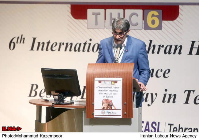 حضور آیت‌الله هاشمی درششمین کنفرانس بین‌المللی هپاتیت تهران