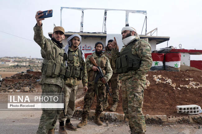 تصاویری از مسیر پیشروی شورشیان سوری
