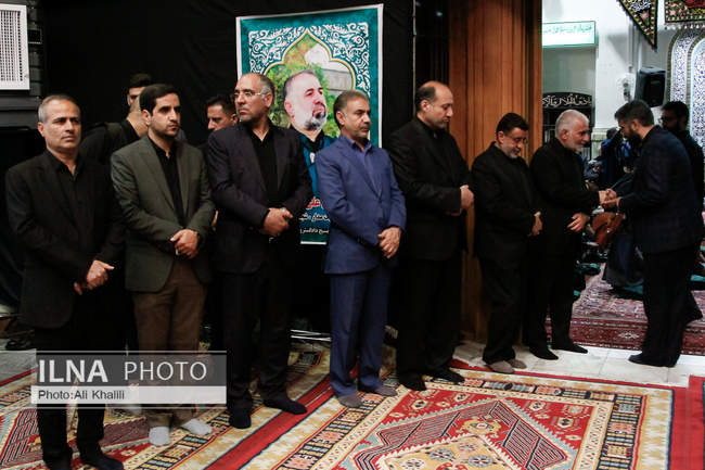 مراسم گرامیداشت شهدای حمله رژیم صهیونیستی به زندان اوین