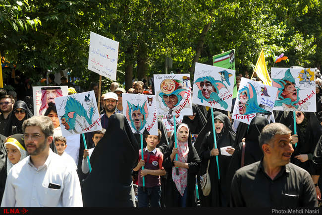 راهپیمایی روز قدس در تهران/2