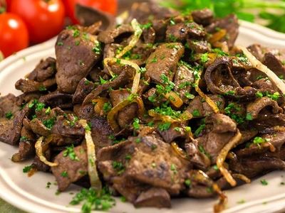 طرز تهیه خوراک جگر مرغ