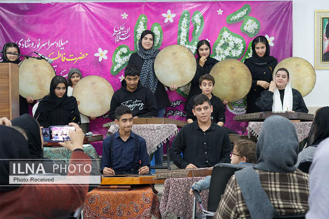 مراسم ولادت حضرت فاطمه (س) در خانه کارگر قایمشهر