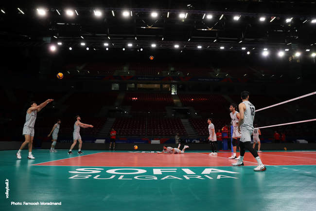 گزارش تصویری آخرین تمرین تیم ملی والیبال پیش از مصاف با بلغارها