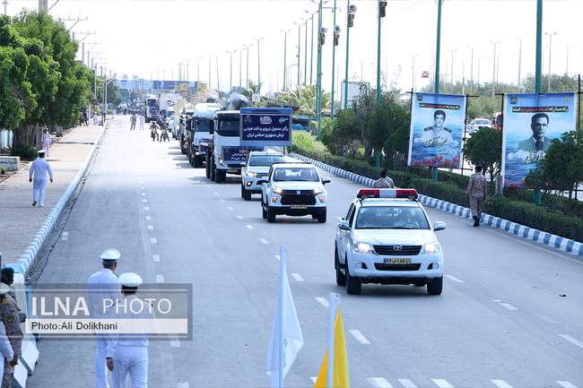 رژه روز ارتش در بندرعباس