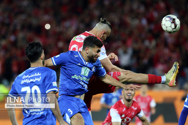 گزارش تصویری بازی  پرسپولیس و استقلال خوزستان