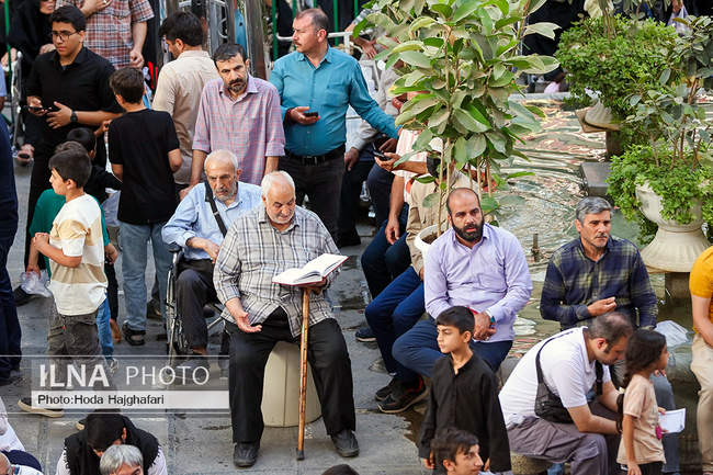 قرائت دعای «عرفه» - حرم حضرت معصومه(س)