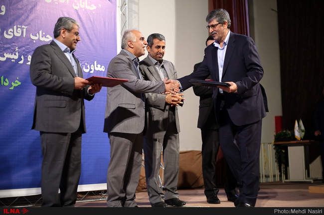 مراسم تودیع و معارفه رؤسای قدیم و جدید سازمان امور مالیاتی