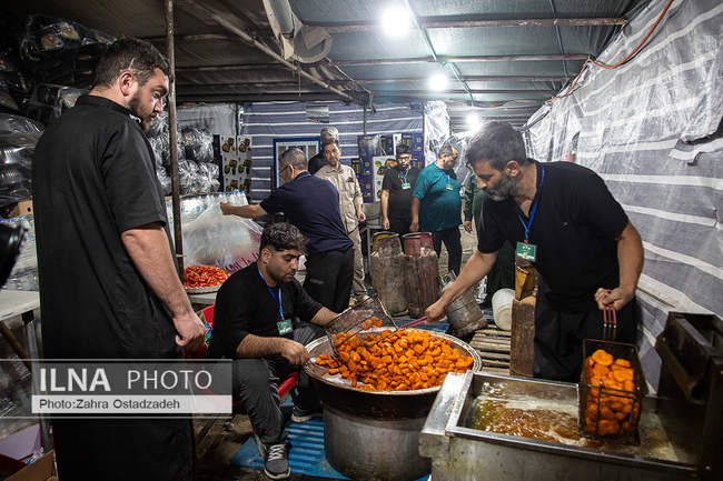 عبور زائران اربعین حسینی از مرز تمرچین