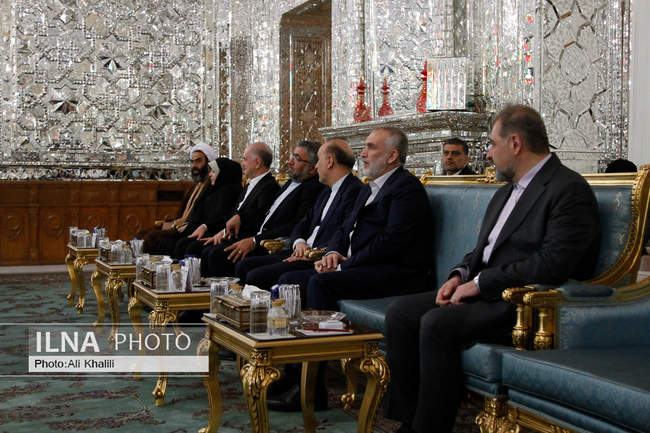 دیدار رئیس مجلس با رئیس اقلیم کردستان عراق