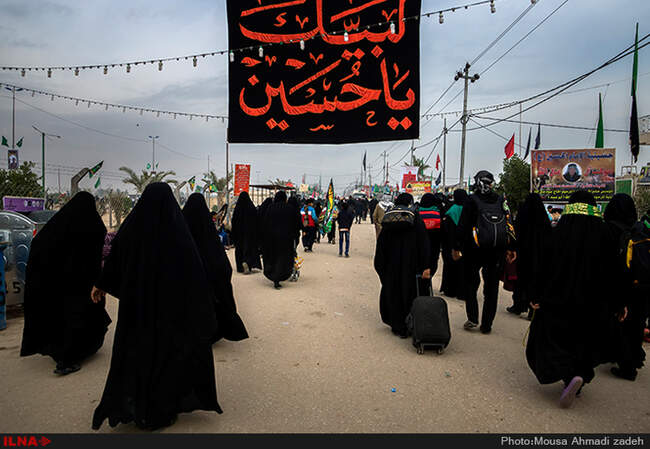 با عا شقان حسینی از نجف تا کربلا