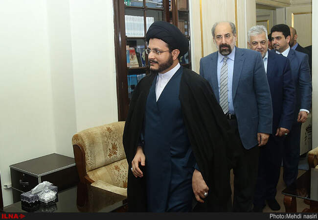 دیدار نوری مالکی معاون اول رئیس جمهور عراق با آیت الله هاشمی شاهرودی