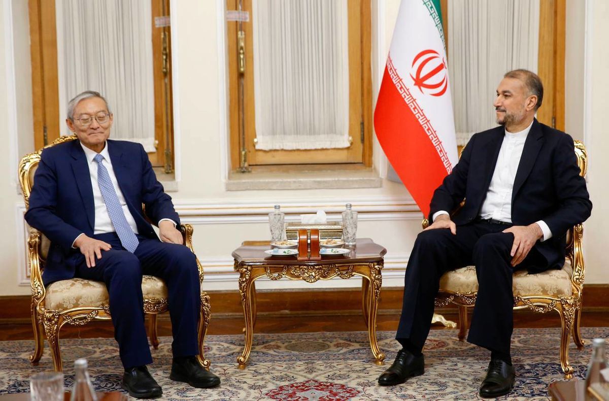 دیدار دبیرکل سازمان همکاری شانگهای با وزیر امور خارجه
