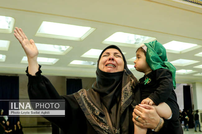 مراسم شیرخوارگان حسینی در مصلی تهران