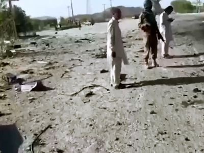 فیلم حمله تروریستی به اتوبوس دانش‌آموزان در پاکستان