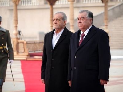 استقبال رسمی امامعلی رحمان از رییس‌جمهور