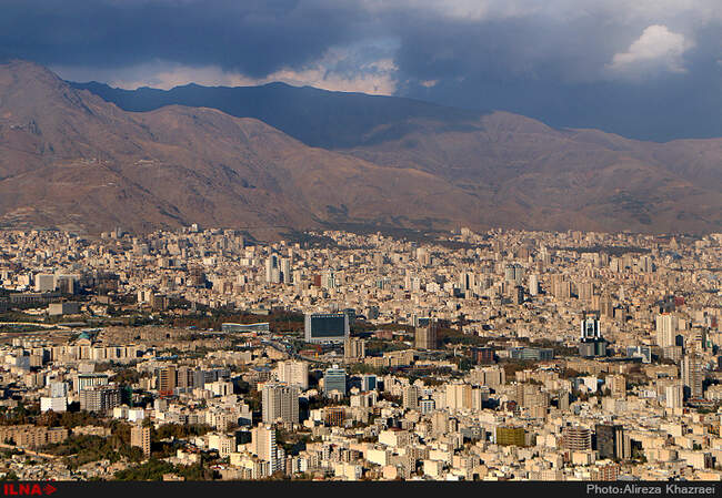 تهران پس از باران