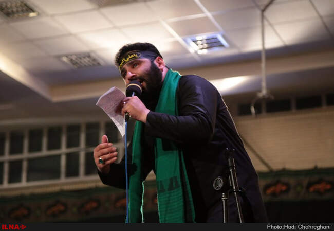 عزاداری ابااعبدالله الحسین(ع) درهیئت رزمندگان اسلام قم