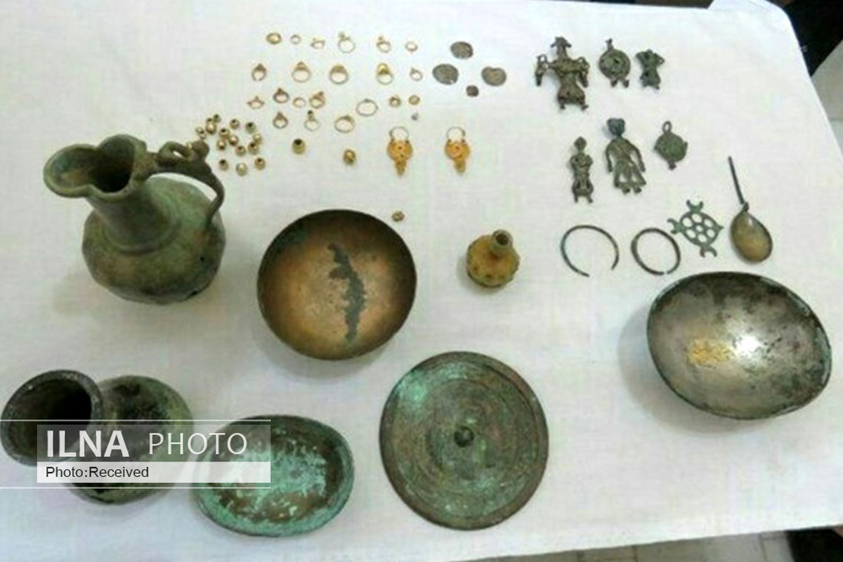 کشف بیش از ۸۰ شی تاریخی در گنبد کاووس