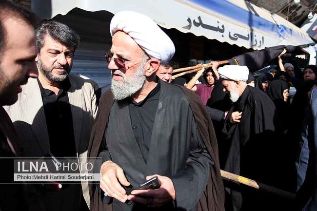 تشییع پیکر آیت‌الله ناصری