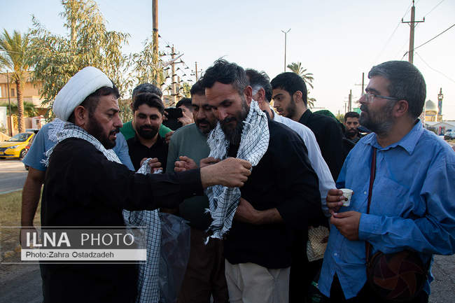 عبور زائران اربعین حسینی از مرز خسروی