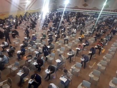 آزمون خاص فرزندان شهدا و جانبازان 70 درصد در استان البرز برگزار شد