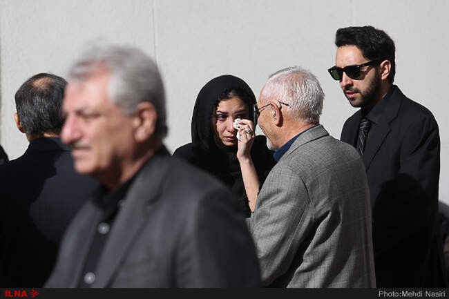 مراسم تشییع پیکر همایون شهنواز کارگردان سینما و تلویزیون