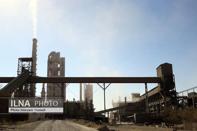 بازدید خبرنگاران از شرکت سیمان صوفیان