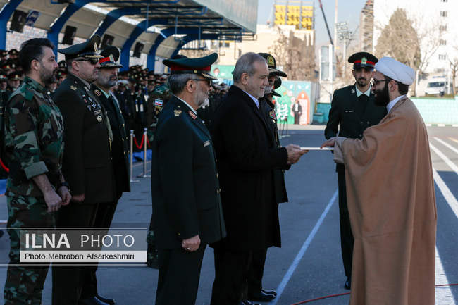 مراسم دانش آموختگی دانشگاه علوم انتظامی
