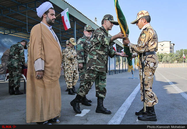 مراسم تحلیف سربازان آموزشی پادگان 02 نیروی زمینی ارتش