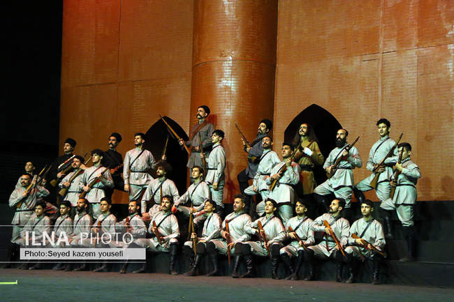 نمایش ستارخان در تبریز