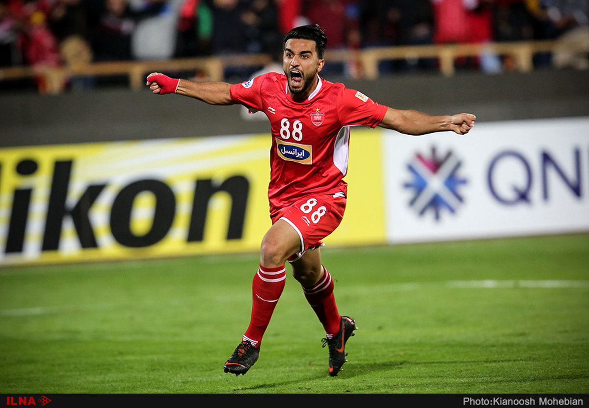 سیامک نعمتی ؛ ستاره‌ی پر فروغ پرسپولیس (تصاویر)