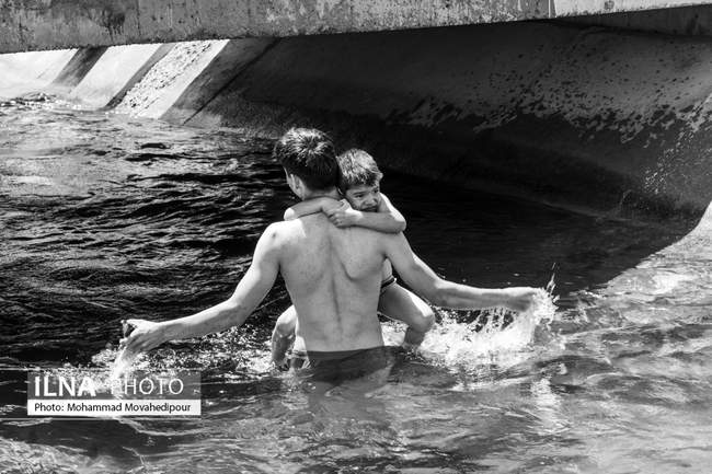 تفریحات تابستانی در حاشیه شهر تهران