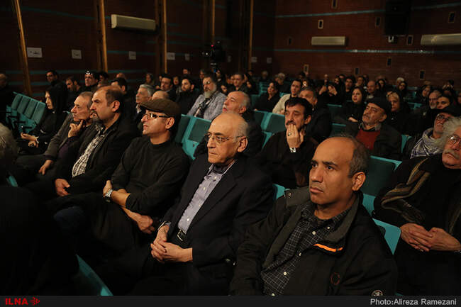 مراسم یادبود منوچهر پوراحمد بازیگر و کارگردان سینما