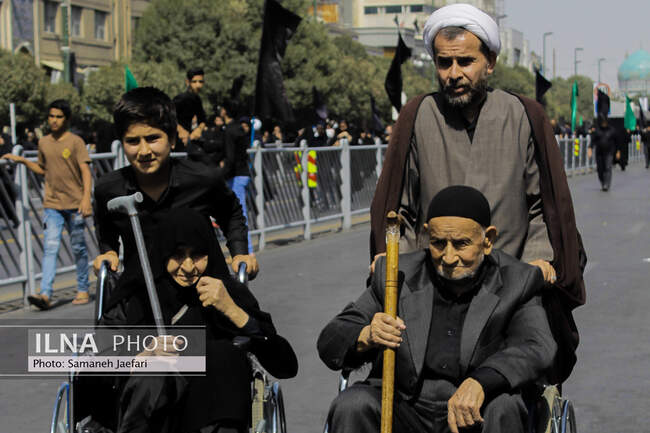 عزاداری روز اربعین در مشهد